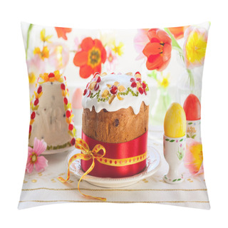 Personality  Festive Easter Cake Pillow Covers