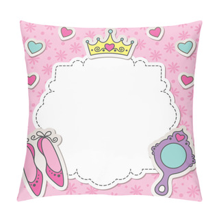 Personality  Princess Frame Pillow Covers
