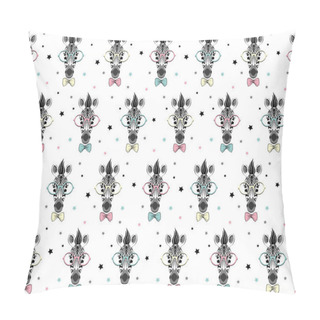 Personality  Fashion Zebra Pattern Pillow Covers