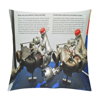 Personality  Automechanika 2014 Frankfurt - Frankfurt International Trade Fair For The Automotive Industry Pillow Covers