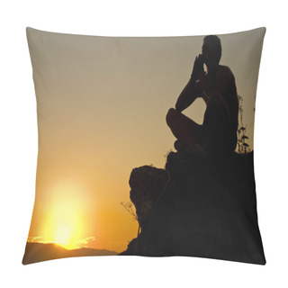 Personality  Meditate Pillow Covers