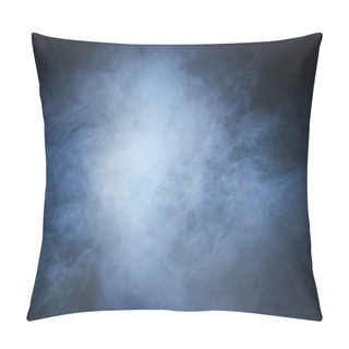 Personality  Smoke Over Black Background Pillow Covers