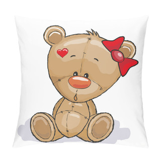 Personality  Cute  Bear Girl Pillow Covers