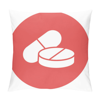 Personality  Medicine Isolated Vector Icon Which Can Be Easily Modified Or Edit Pillow Covers