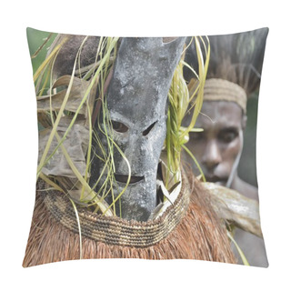 Personality  The Village Follows The Ancestors Embodied In Spirit Mask Pillow Covers