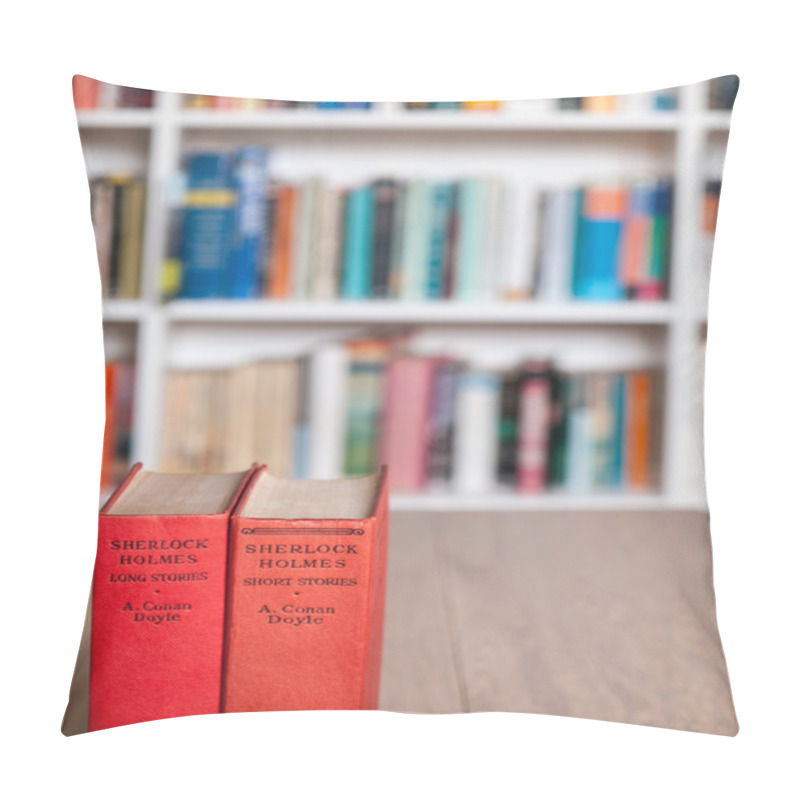 Personality  Aged copies of sherlock holmes stories pillow covers