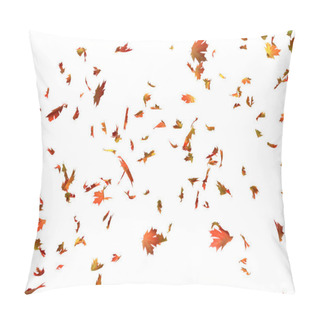 Personality  Autumn Falling Leaves Pillow Covers