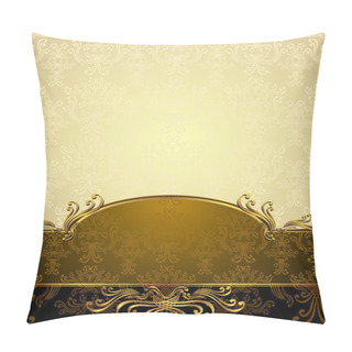 Personality  Set Seamless Pattern In Victorian Style Pillow Covers