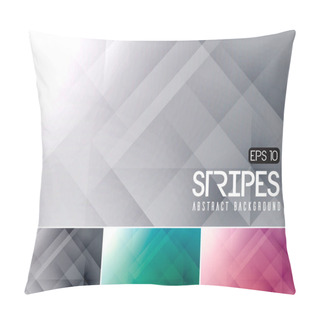 Personality  Fractal Abstract Background  3 Pillow Covers