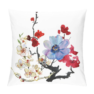 Personality  Flowers Garland Pillow Covers