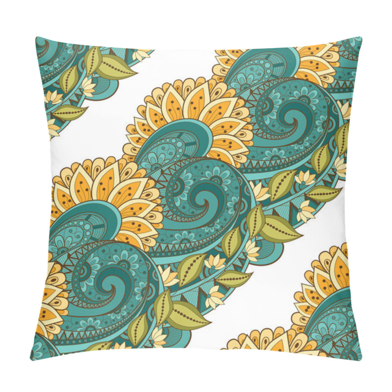 Personality  Seamless Floral Pattern pillow covers