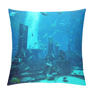Personality  Aquarium Of Atlantis The Palm Hotel Pillow Covers
