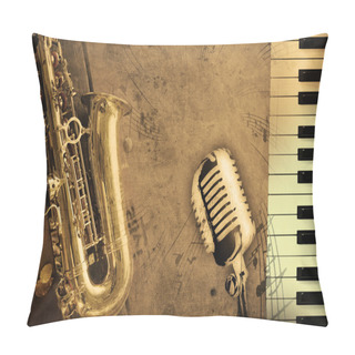 Personality  Dirty Music Background Pillow Covers