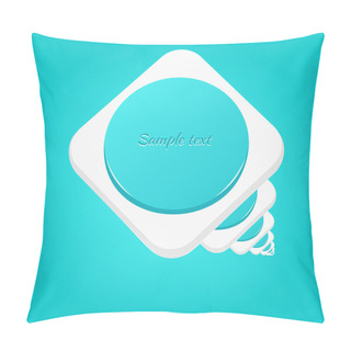 Personality  Vector Infinite Buttons. Vector Illustration. Pillow Covers