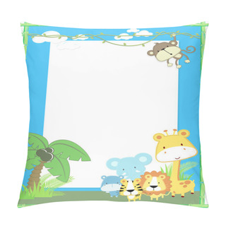 Personality  Baby Animals Jungle Pillow Covers