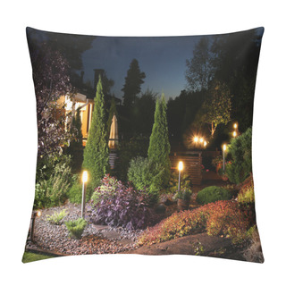 Personality  Garden Illumination Lights Pillow Covers