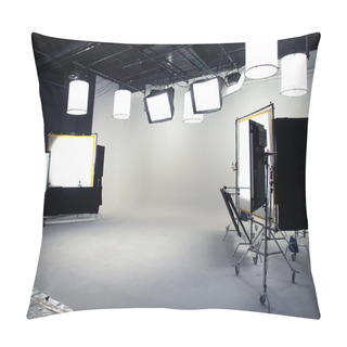 Personality  Interior Of A Professional Studio Pillow Covers