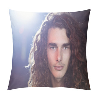 Personality  Young Man At Nightclub Pillow Covers