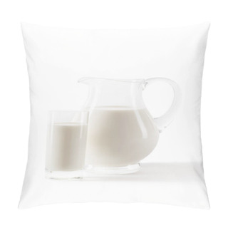 Personality  Fresh Milk In Glass Pillow Covers