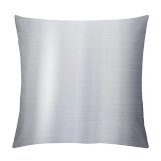 Personality  Brushed Aluminum Metal Plate Pillow Covers