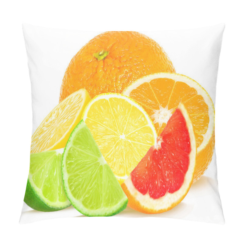 Personality  Citrus Fruits Isolated Pillow Covers