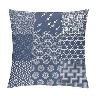 Personality  Japanese Mesh Pattern Pillow Covers