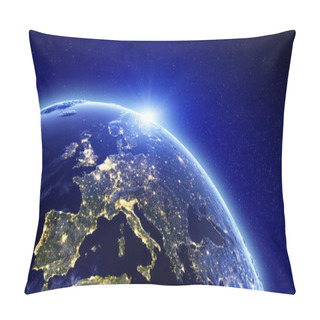 Personality  City Lights - Europe Pillow Covers