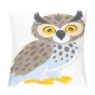 Personality  Long-eared Owl Pillow Covers