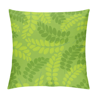 Personality  Seamless Pattern With Leaves. Pillow Covers