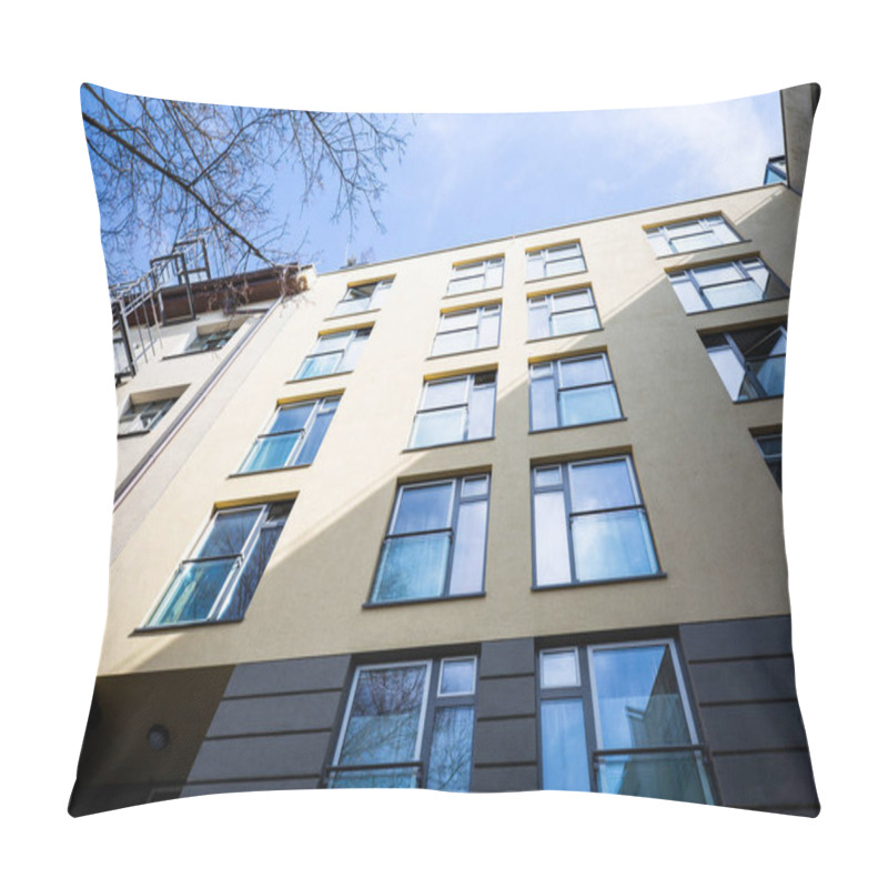 Personality  Apartment buildings, condominiums in Munich pillow covers