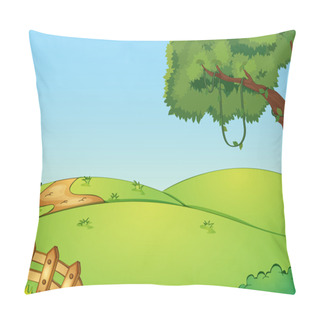 Personality Empty Field Pillow Covers