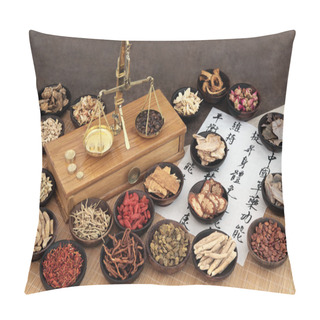 Personality  Chinese Herbal Medicine Pillow Covers