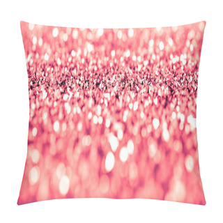 Personality  Luxury Holiday Glitter Background. 3d Illustration, 3d Rendering. Pillow Covers