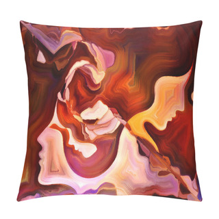 Personality  Synergies Of Inner Paint Pillow Covers