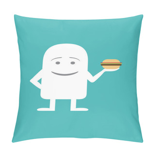 Personality  Animated Personality Gourmand Man Pillow Covers