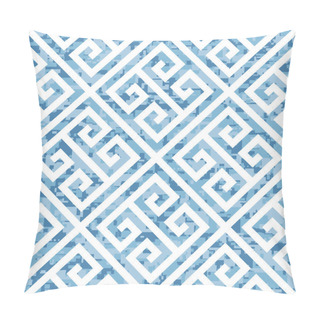 Personality  Deep Ocean Greek Key Background Pillow Covers