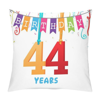 Personality  Happy Birthday Greeting Card Pillow Covers