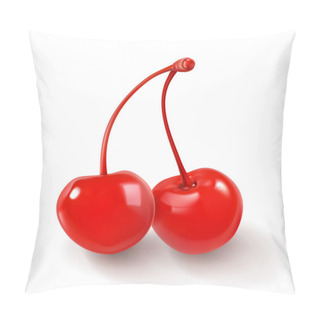 Personality  Pair Of Cherries For Cocktails Pillow Covers