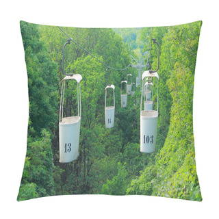 Personality  Aerial Ropeway In Kharkov, Ukraine Pillow Covers