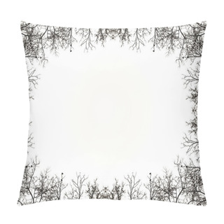 Personality  Nature Borders Frame Background Pillow Covers