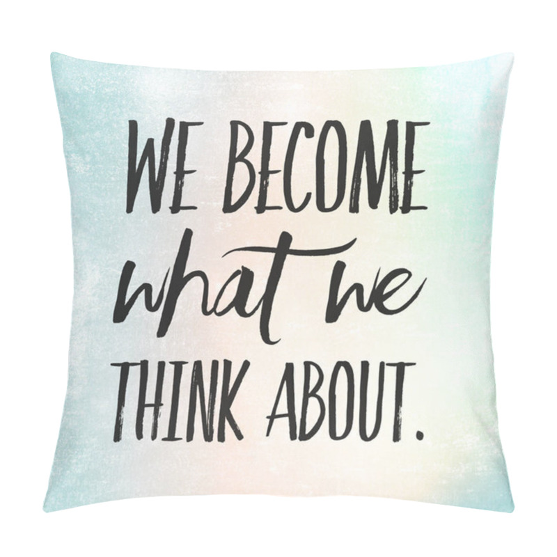 Personality  happiness quotes for happy life. pillow covers