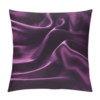 Personality  Beautiful Trendy Violet Silk Pillow Covers