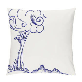 Personality  Trees Silhouettes Pillow Covers
