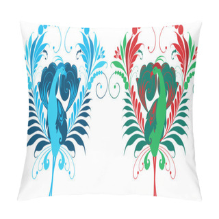 Personality  Two Decorative Birds Pillow Covers
