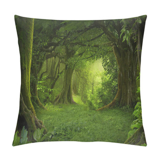 Personality  Deep Tropical Jungles Of Southeast Asia In August Pillow Covers