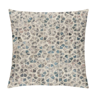 Personality  Chic Formal Grungy Geo Texture Seamless Pattern Pillow Covers