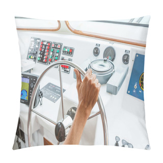 Personality  Boat Steering Pillow Covers