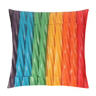 Personality  Rainbow Licorice-YUM! Pillow Covers