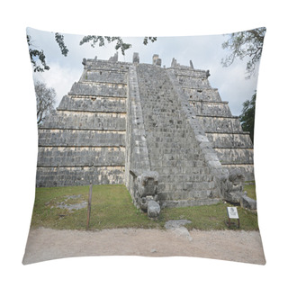 Personality  Mayan Archeological Site Of Chichen Itza, Yucatan, Mexico. Pillow Covers