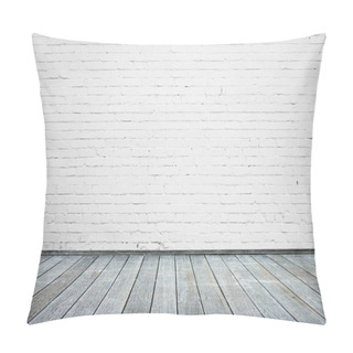 Personality  Interior Room With White Brick Wall Pillow Covers